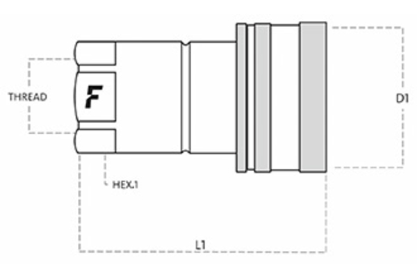 NS 38 NPT F