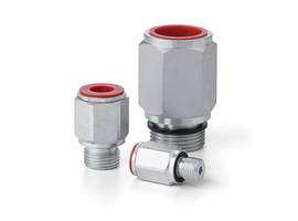 WEO Kupplung- G Aussengewinde mit eingebauter Dichtung - Serie 830