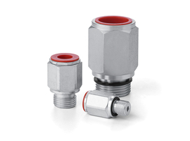 WEO Kupplung- G Aussengewinde mit eingebauter Dichtung - Serie 830