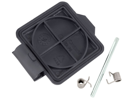 Staubschutzklappe
