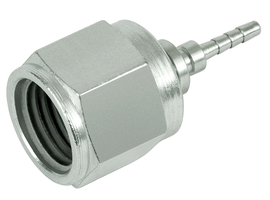 Raccord à sertir avec raccord manomètre