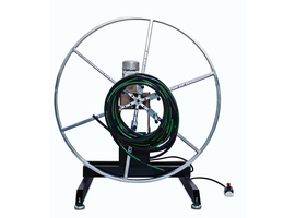 Schlauchhaspel 1-fach vertikal/horizontal mit Antrieb