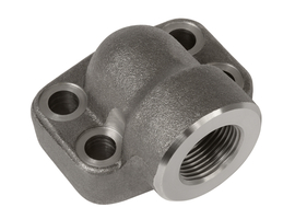 Gewinde-Winkelflansch 90° 6000 PSI