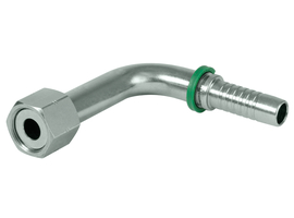 ORFS 90° with extended axle stub length and swivel nut