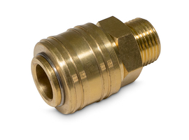 Steckkupplung mit Außengewinde