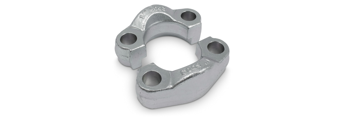 Halbflansch, normale Ausführung 6.000 psi