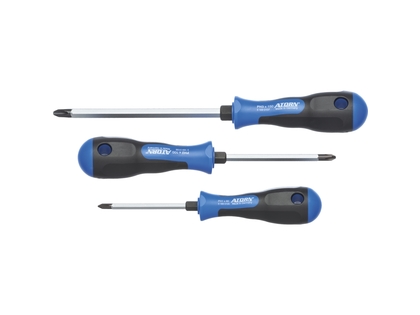 Screwdriver set 3-piece PZ cross recess