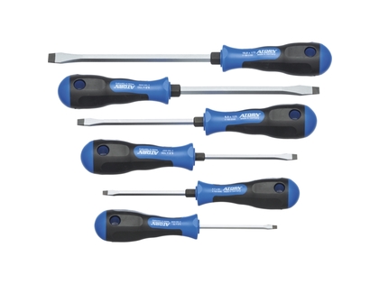 Screwdriver set 6-piece slot 3,5/4,5/5,5/6,5/8,0/10,0