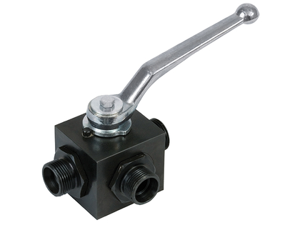 Directional ball valve