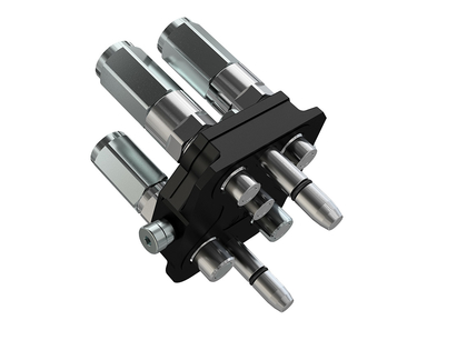 Multikupplung Serie MST5 DN6; DN10 Cr III Stecker